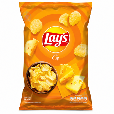 Чипси картопляні зі смаком сиру, «Lay’s» 60 г